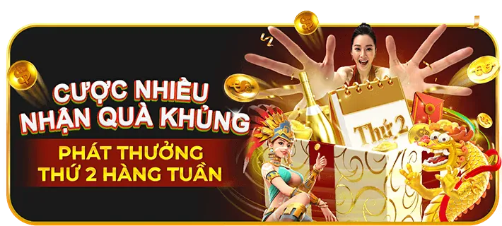 Hoàn trả hàng tuần Casino Vbet
